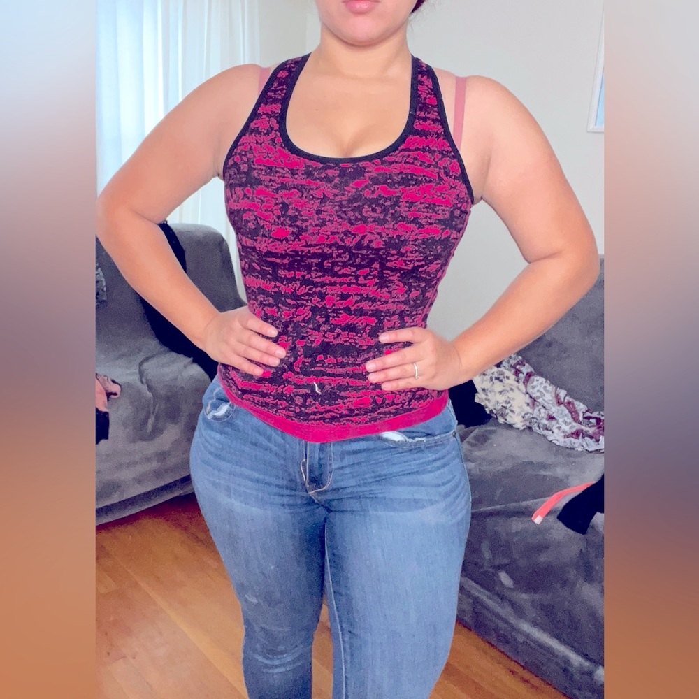 Workout racer shirt